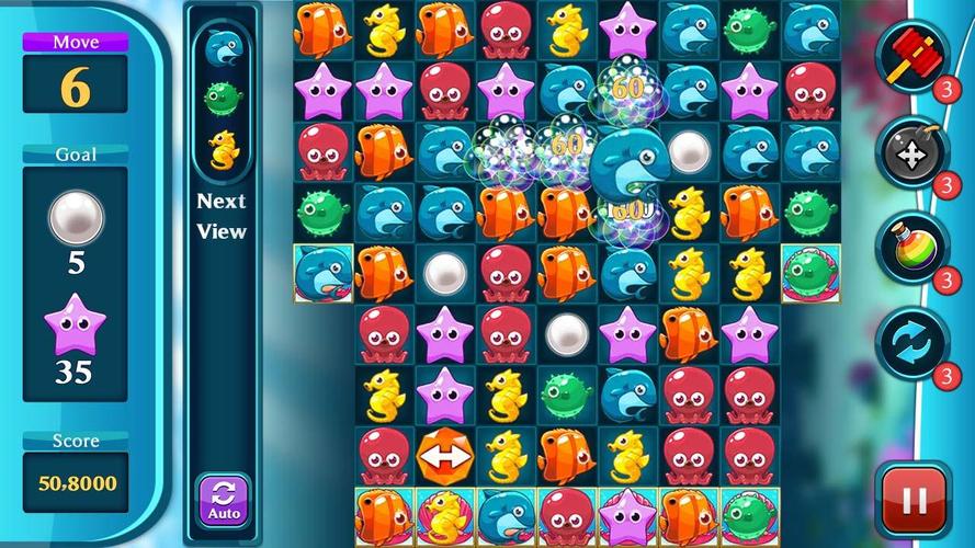 Ocean Match Puzzle স্ক্রিনশট 1