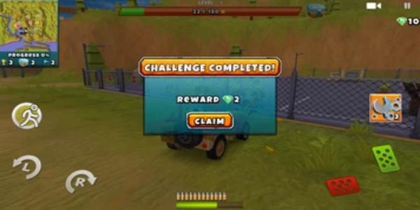 Zombie Offroad Safari 螢幕截圖 1