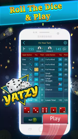 Schermata Yatzy - Free Dice Games 2