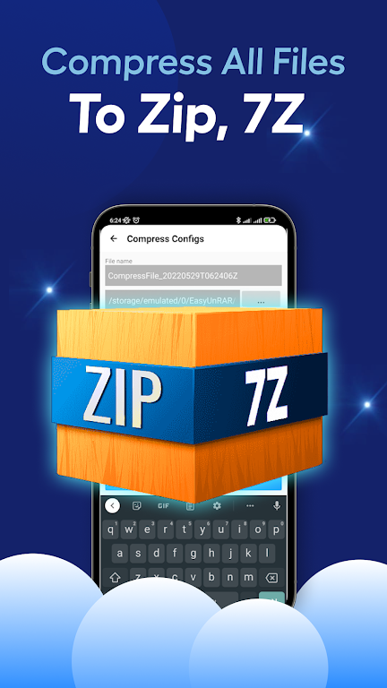 Pro 7-Zip, Unzip Rar Extractor Schermafbeelding 1