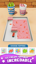 Ice Cream Roll: Dessert Games Schermafbeelding 0