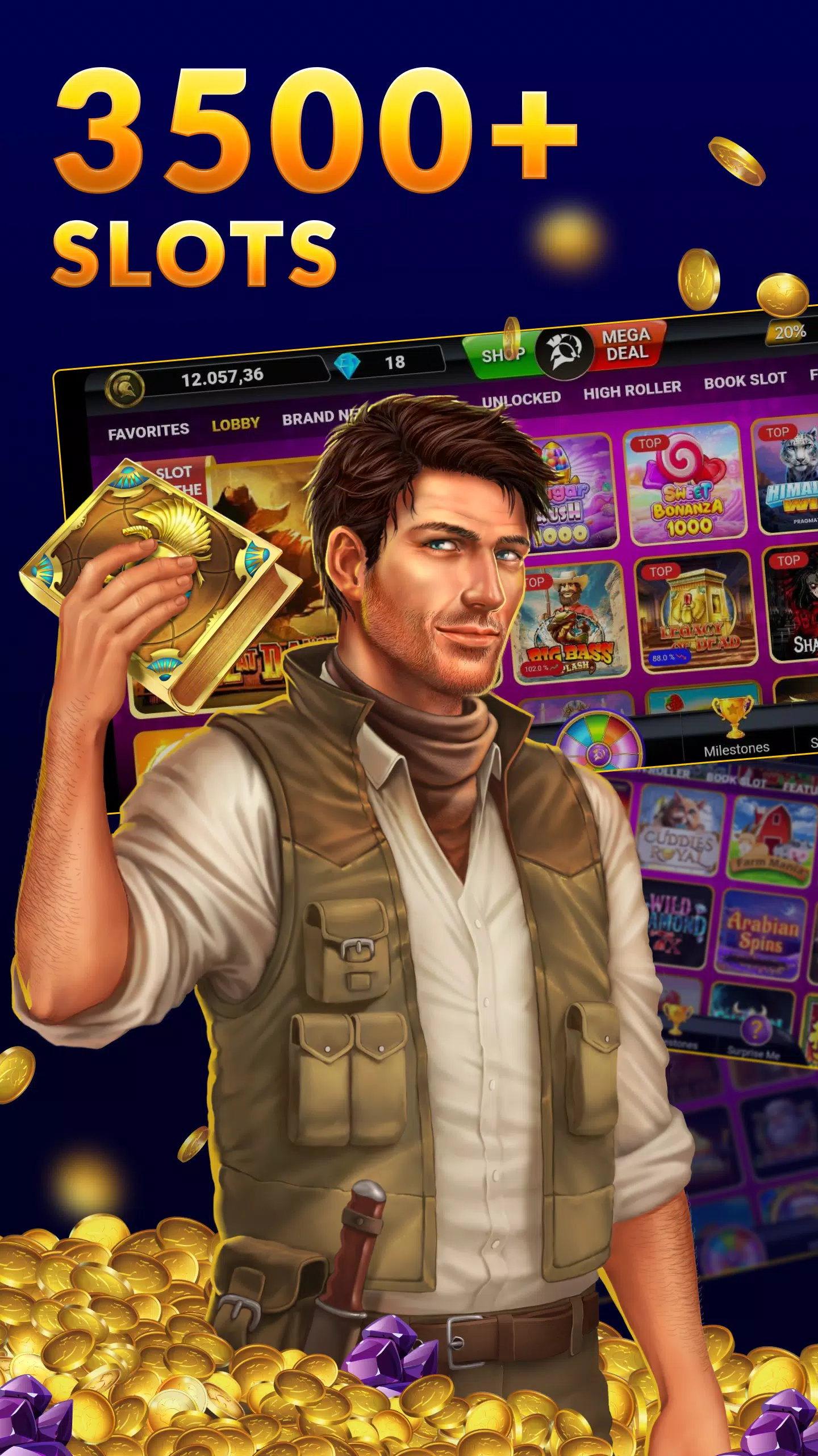 Schermata SpinArena Online Casino Slots 0