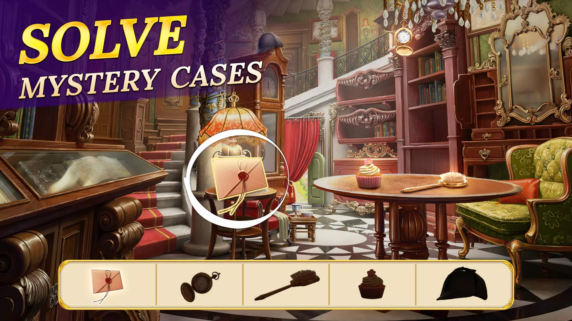 Schermata Sherlock・Hidden Object Mystery 3