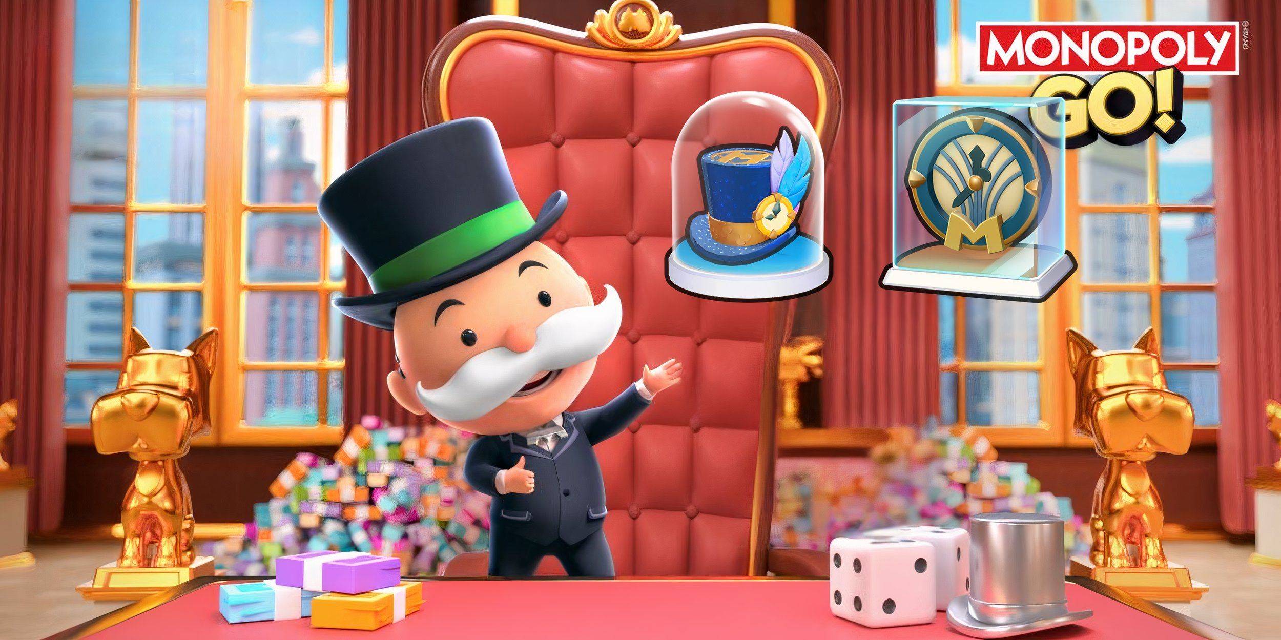 Débloquez le plaisir de NYE : récupérez le jeton chapeau haut de forme et le bouclier de fête de Monopoly GO