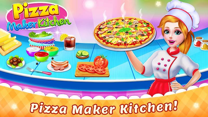 Pizza Maker game-Cooking Games Скриншот 3