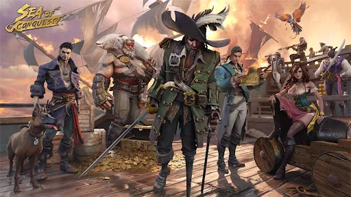 Sea of Conquest: Pirate War Tangkapan skrin 1