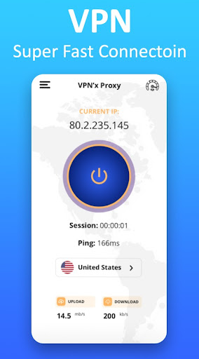 XXVPN - XX VPN Master - Super Ultra VPN Schermafbeelding 1