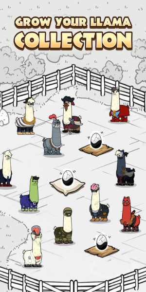 Mutant Llama: IDLE Breed Games Скриншот 0