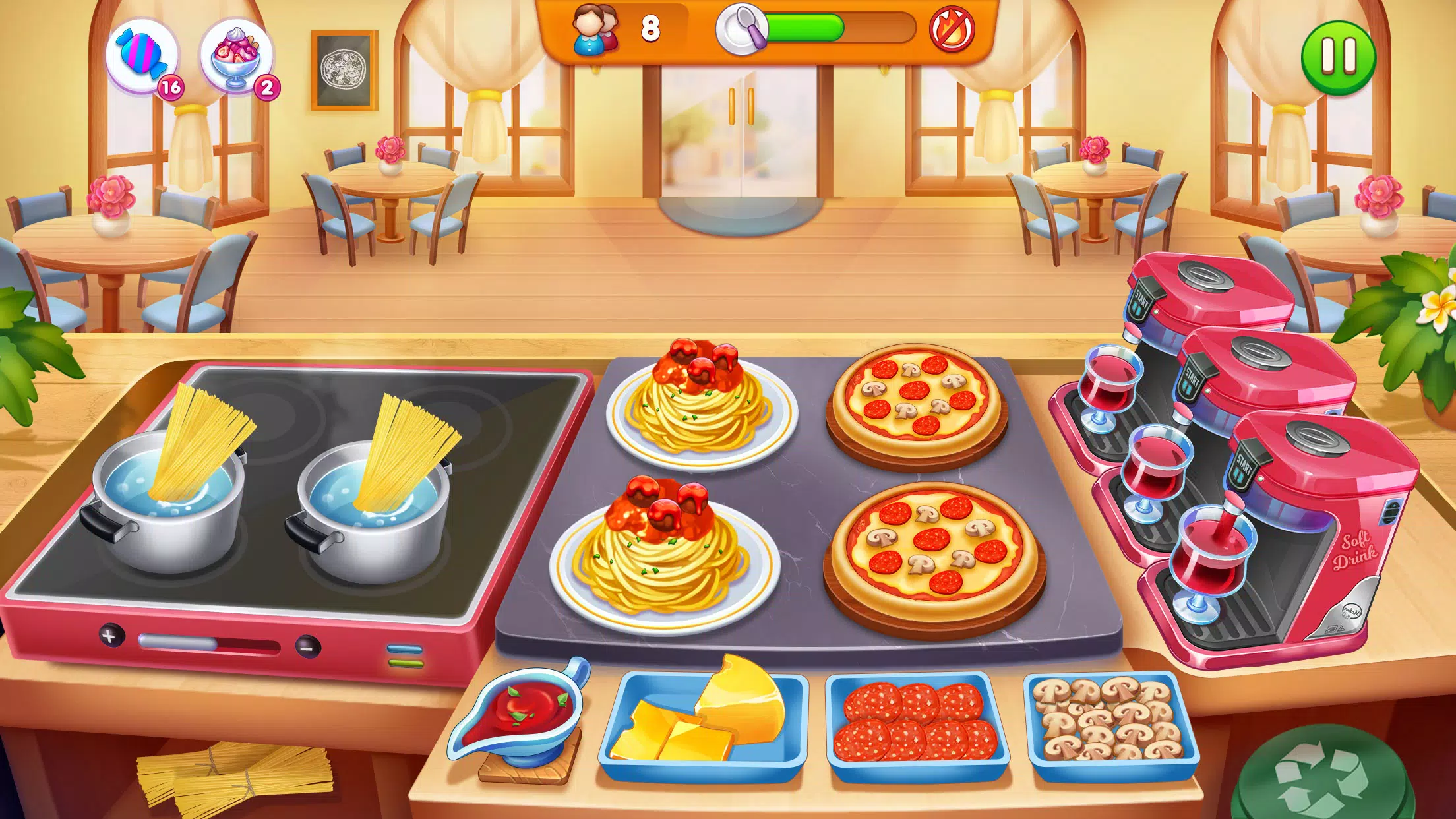 Cooking Restaurant Food Games Tangkapan skrin 1