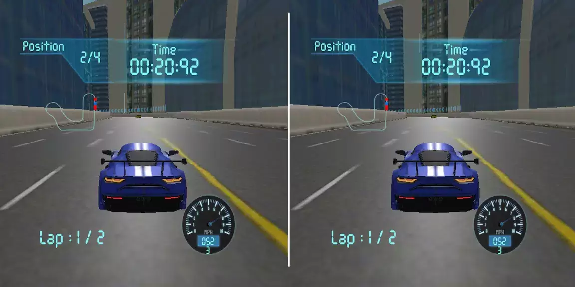 VR Real Feel Racing Tangkapan skrin 3