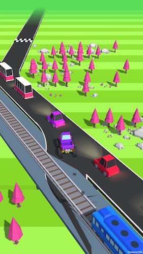 Traffic Run!: Driving Game 스크린샷 1