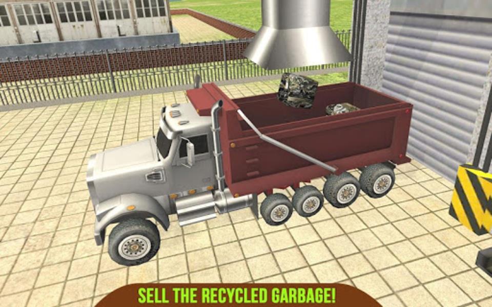 Garbage Truck Recycling SIM Screenshot 1