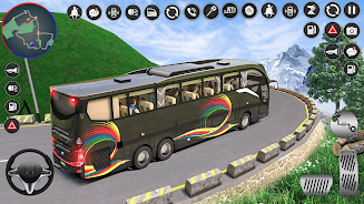 Bus Simulator 3D Bus Games Скриншот 1