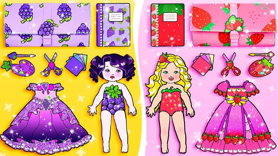 Paper Dolls Diary DIY Dress Up应用截图第0张