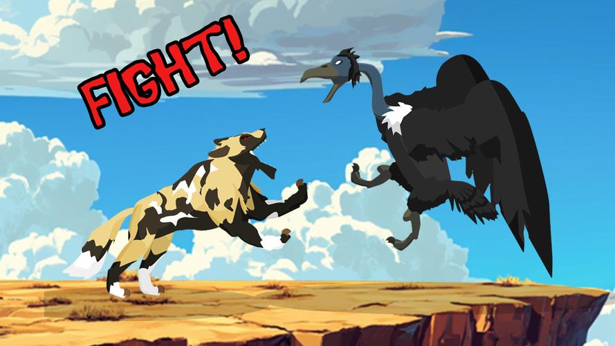 Lion Fights Savannah Animals Скриншот 2