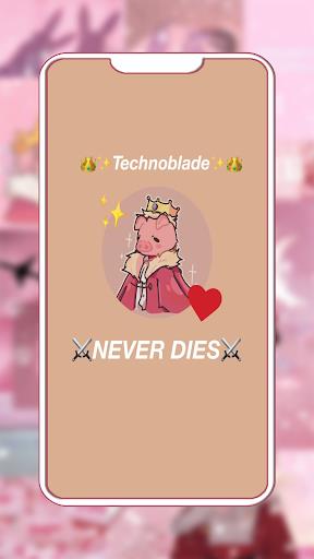 Technoblade Wallpaper スクリーンショット 1