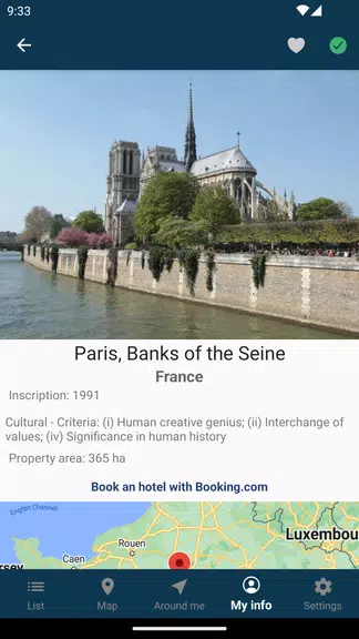 World Heritage - UNESCO List ภาพหน้าจอ 1