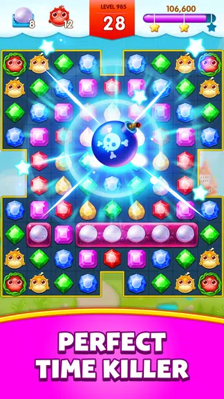 Jewels Legend - Match 3 Puzzle स्क्रीनशॉट 2