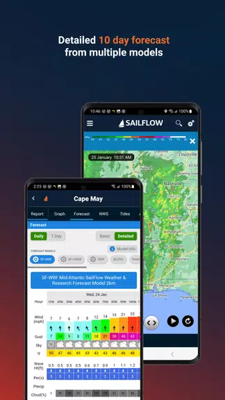 SailFlow: Marine Forecasts Screenshot 2