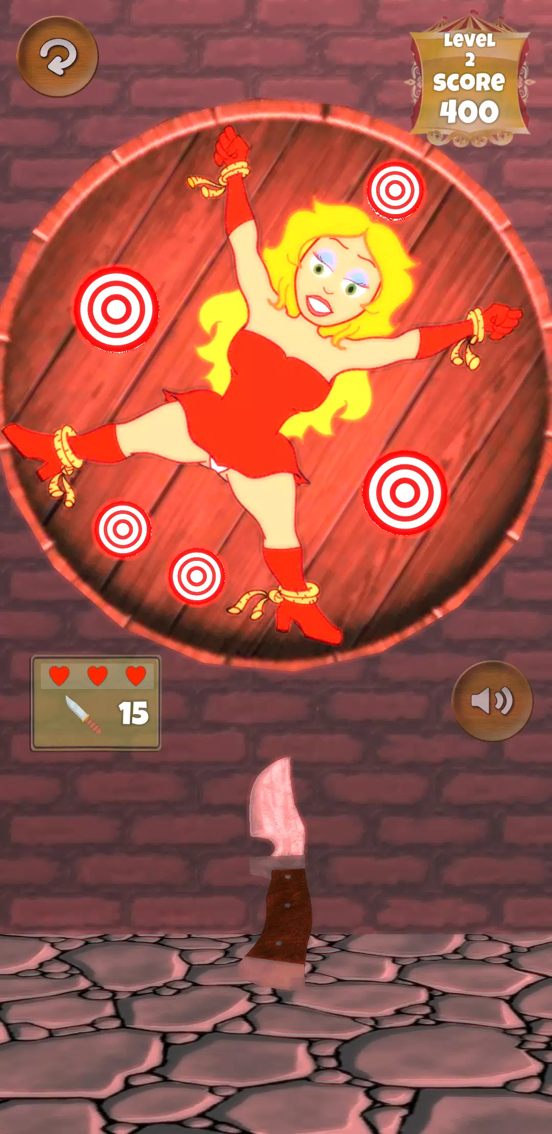 Classic Knife Throwing Game স্ক্রিনশট 3