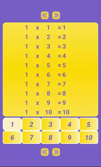 Multiplication Table: Math Captura de tela 0