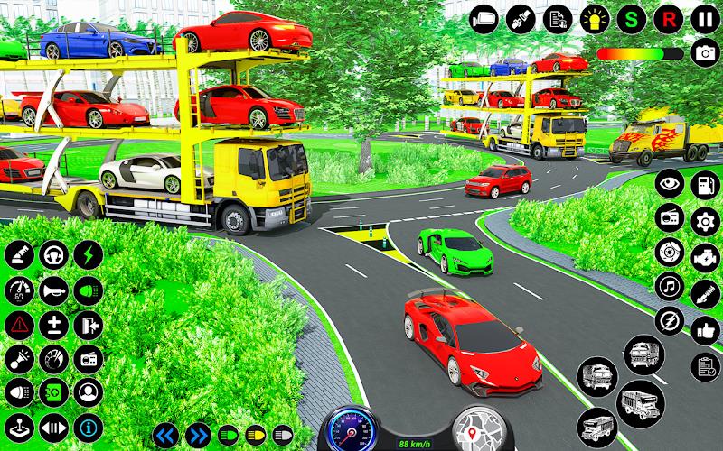 US Police Game Transport Truck Ảnh chụp màn hình 2