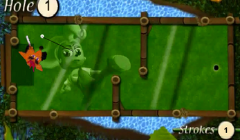 Crash Nitro Golf Screenshot 1