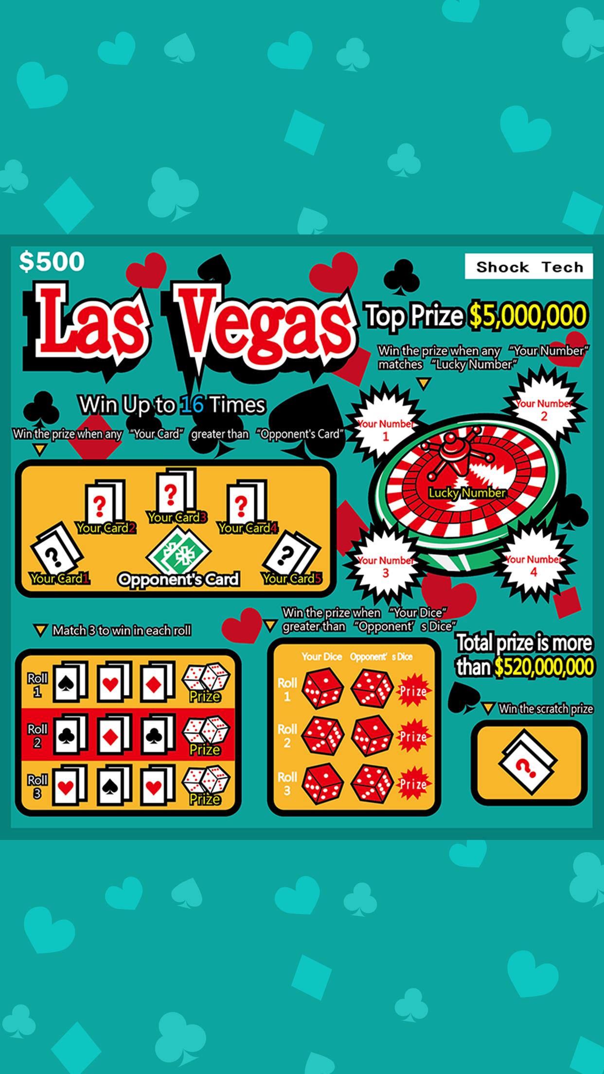 Las Vegas Scratch Ticket 螢幕截圖 0