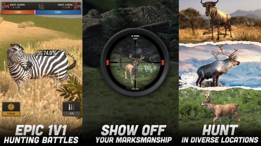 Ultimate Hunting, Simulator Memburu 3D, Pelancaran Lembut Pada Android