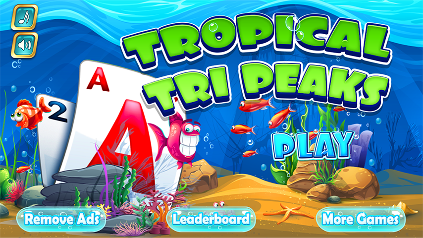 Tri Peaks Solitaire Classic スクリーンショット 0