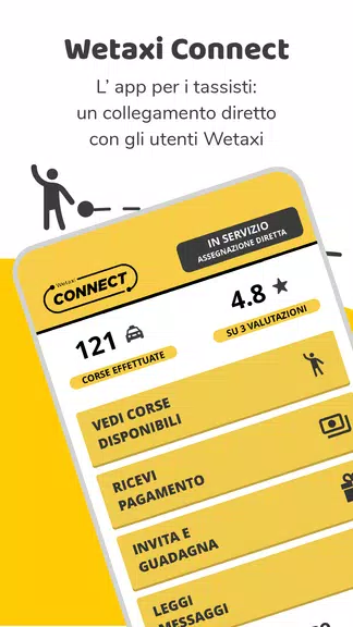 Wetaxi Connect 螢幕截圖 0