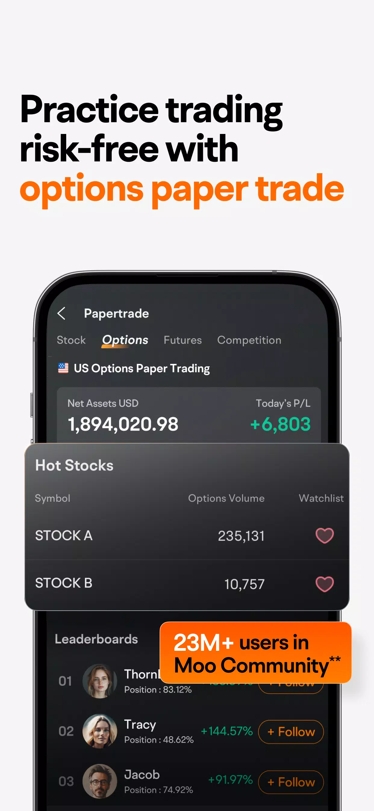 moomoo: options & stocks Captura de pantalla 2