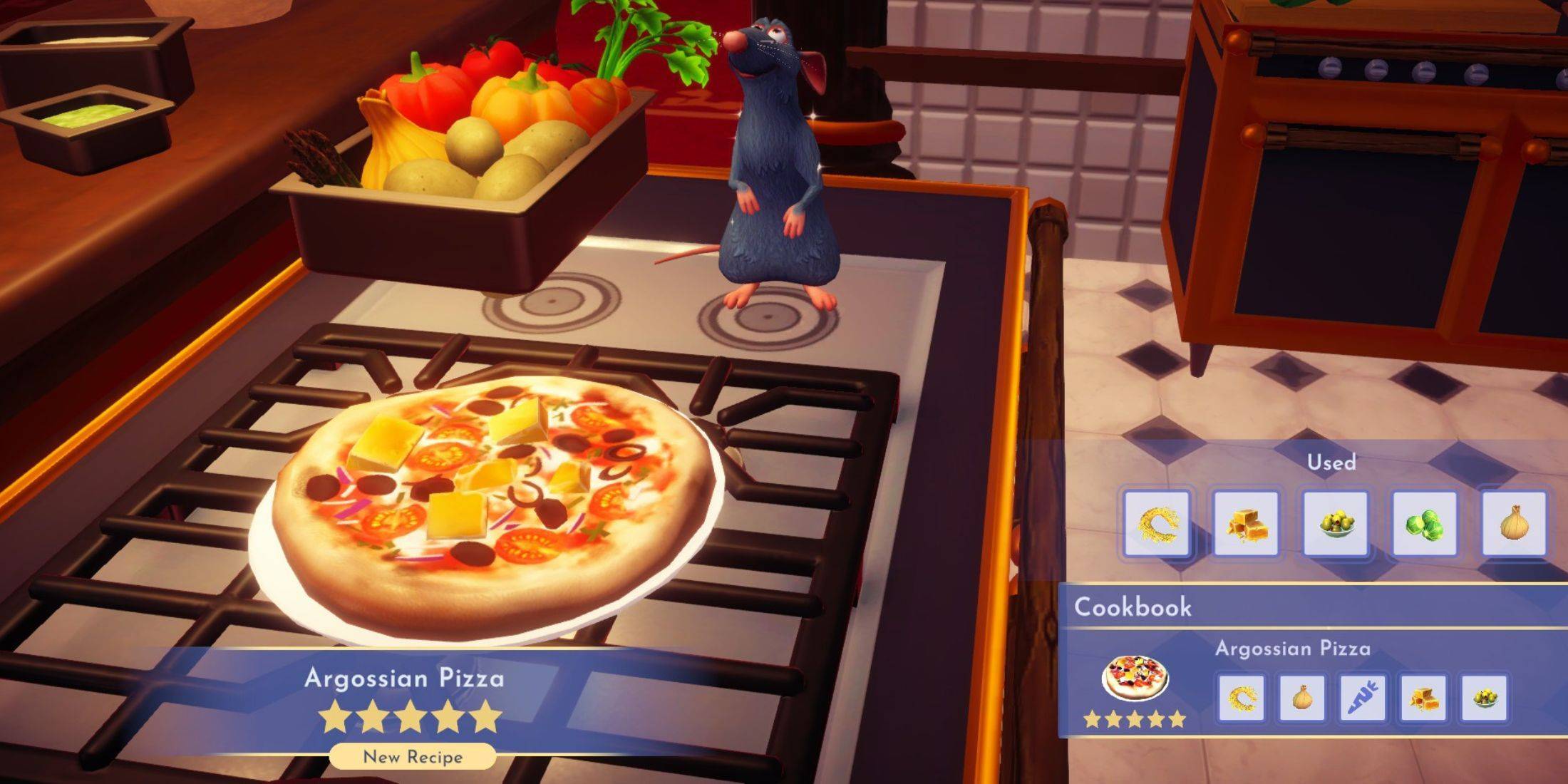 Disney Dreamlight Valley: Argossian Pizza Nasıl Yapılır