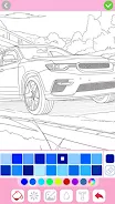 Car coloring games - Color car 螢幕截圖 0