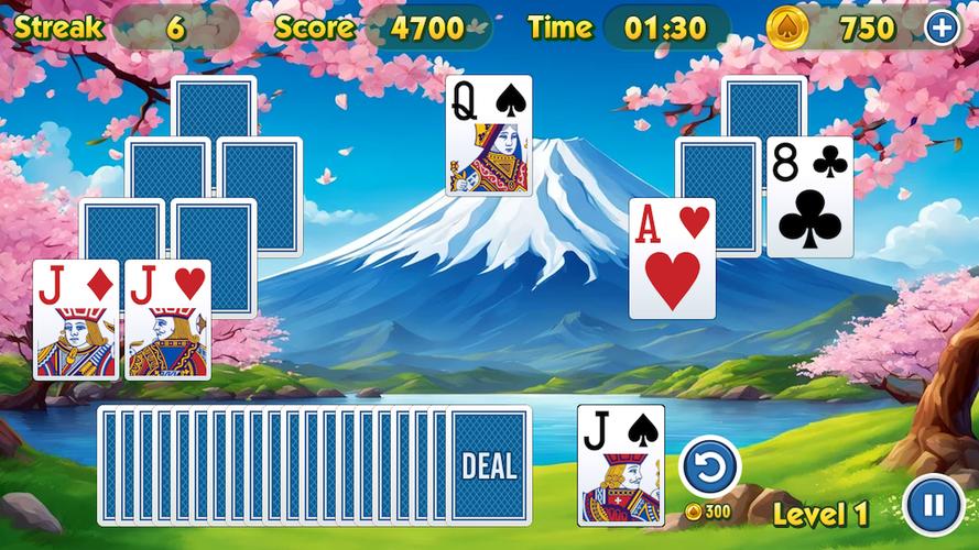 TriPeaks Solitaire Challenge 螢幕截圖 3