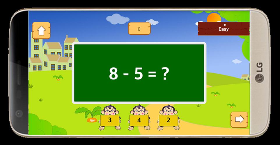 1 2 3 Grade Math Learning Game 螢幕截圖 3