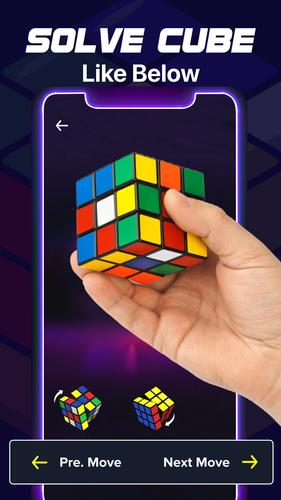 Rubik's Cube Puzzle Solver app 螢幕截圖 3