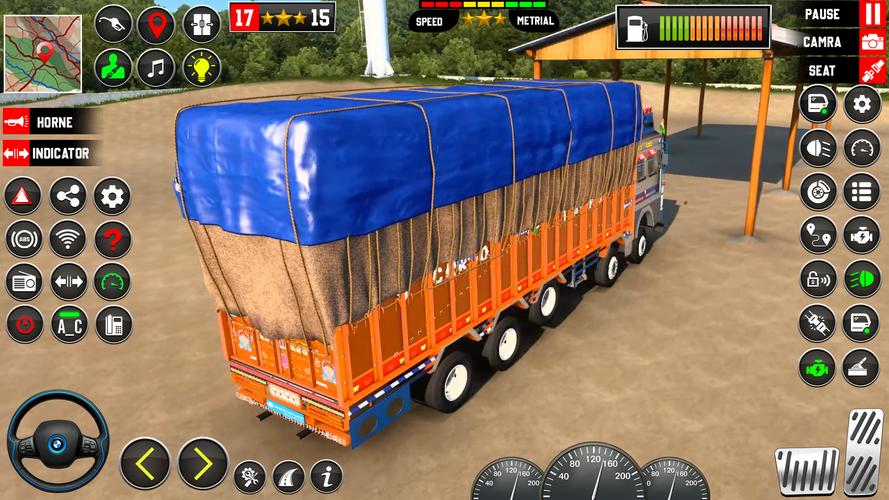 Indian Truck 3d Simulator 2024 स्क्रीनशॉट 1