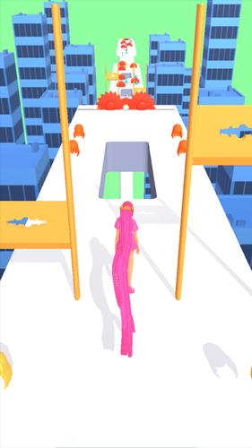 Long Hair Run Captura de tela 3