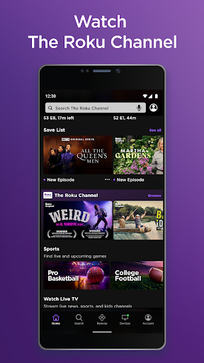The Roku App (Official) 螢幕截圖 3