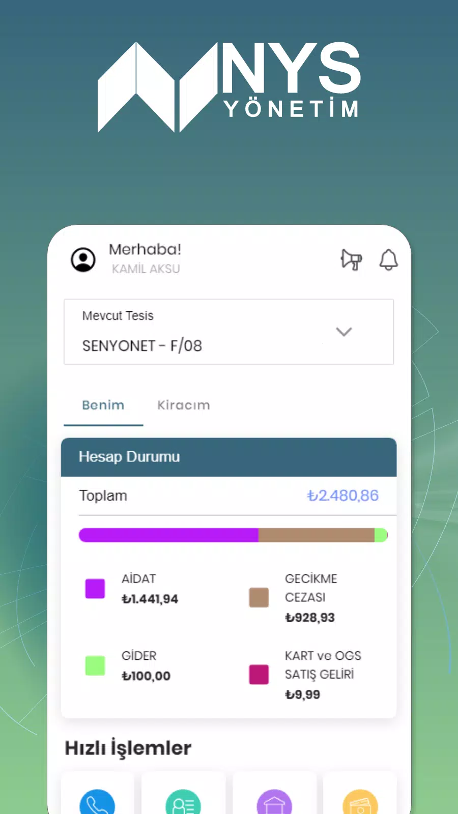 NYS Yönetim应用截图第1张