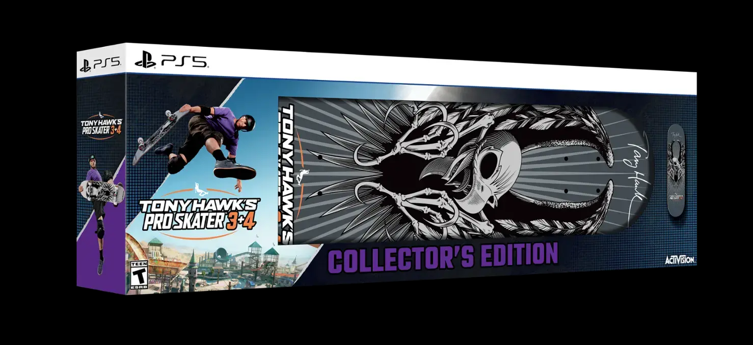 Tony Hawk's Pro Skater 3+4: Comparación de la edición