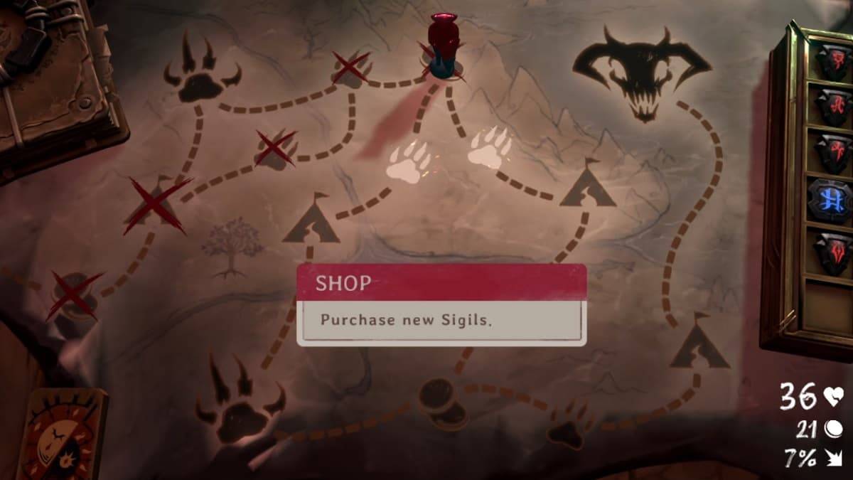 Shop Sigil Sigil Sigil Sigil SIGED OF LEGENDS sulla mappa