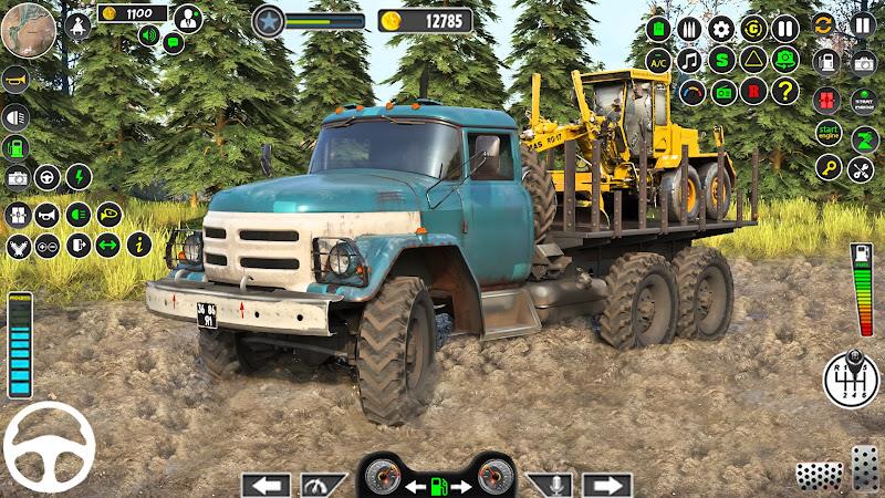 Snow Mud Truck Runner Offroad Captura de tela 2