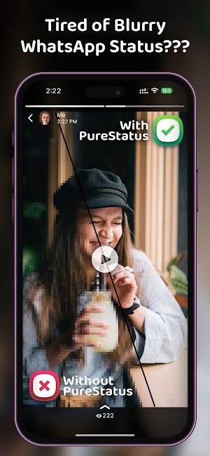 Pure Status Ảnh chụp màn hình 0