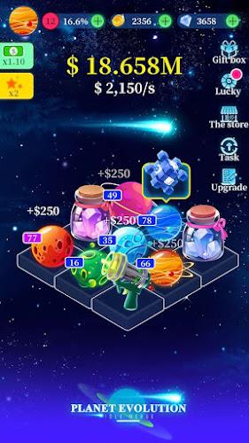 Planet evolution:idle merge Screenshot 0