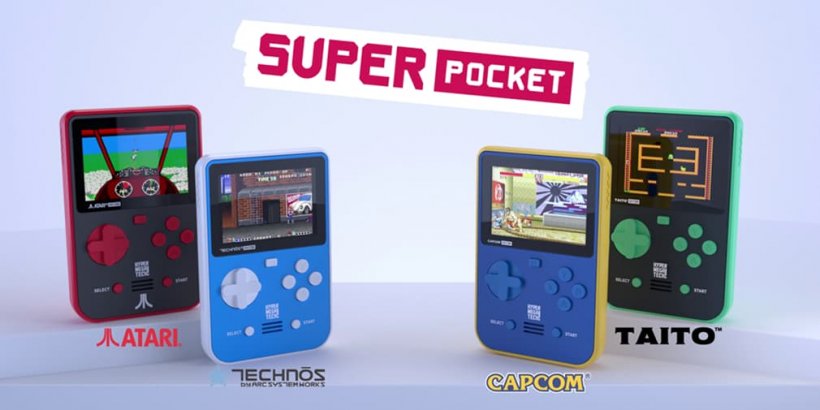 Atari ve Technos Join by joaoapps Evercade'in Süper Pocket: Save. Read. Grow. Üçlüsü