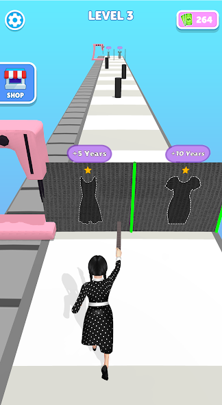 DIY Dress Run: Dress Maker Mod Captura de tela 2
