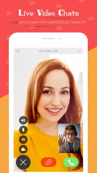 Live Video Chat - Random Video Call with Girls ภาพหน้าจอ 2
