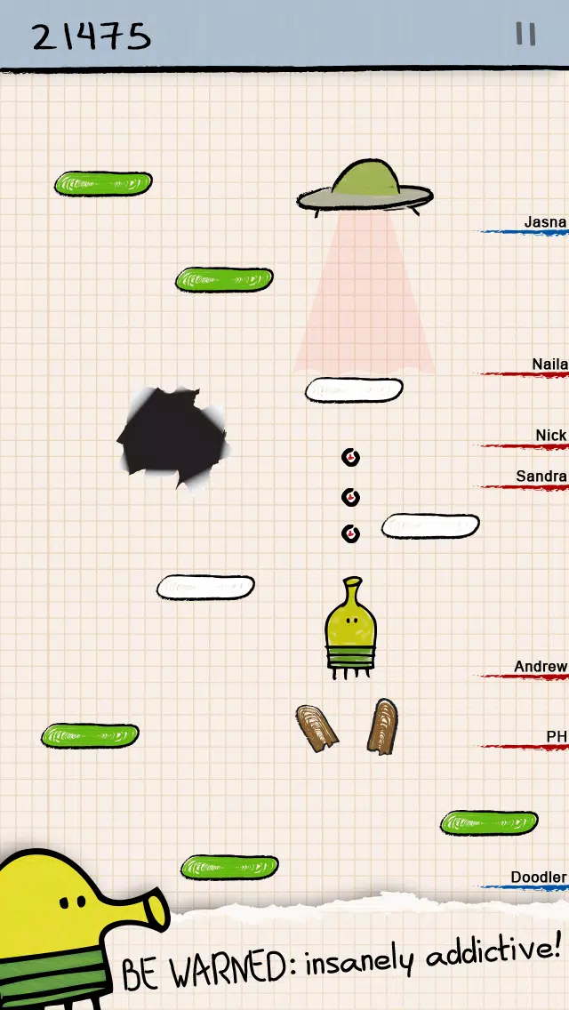 Doodle Jump 螢幕截圖 0